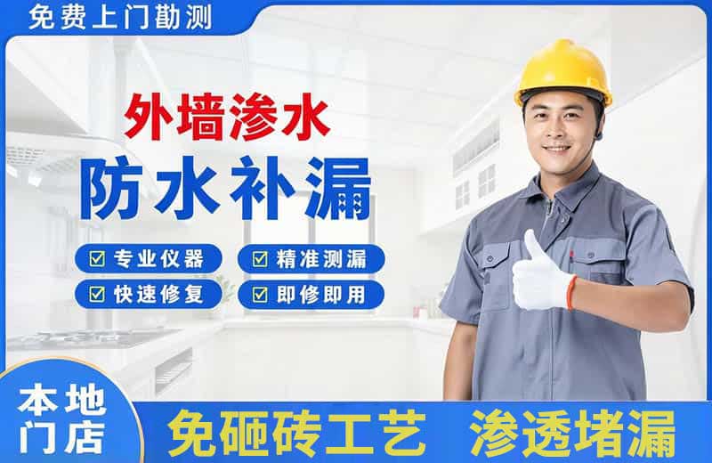元宝山外墙渗水维修
